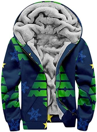 Jacheta supradimensionată ADSSDQ, plus dimensiunea de bază pe litoral de pe litoral pentru bărbați cu mânecă completă de iarnă