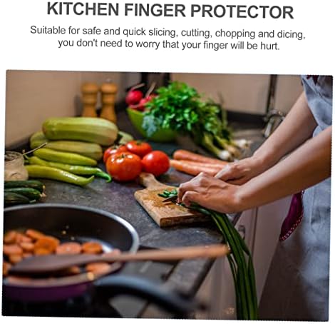 Yardwe 4buc legume mână Garda Toodles degetul mare Protector alimente tocare tăiere protecție bucătărie instrument felie deget