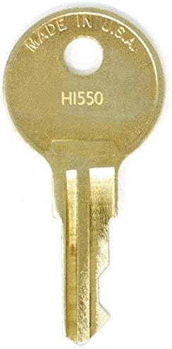 Hirsh Industries Hi550 chei de înlocuire: 2 chei