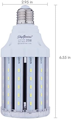 Bec de porumb cu LED alb cald de 25W pentru interior exterior suprafață mare-priză E26 2500lm 3200k,pentru Casă lampă stradală