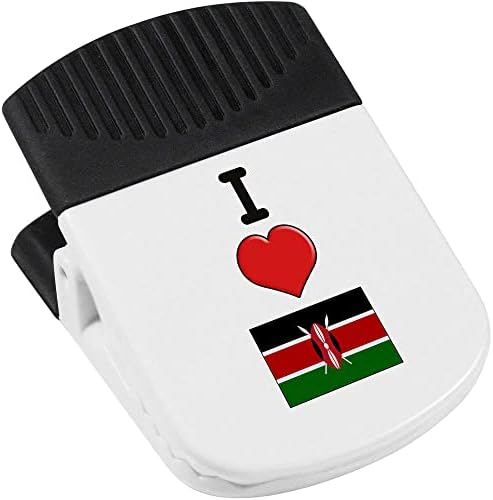Clip magnetic azeeda 'I Love Kenya'