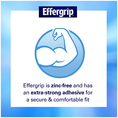 Cremă adezivă pentru proteze Effergrip, putere de reținere Extra puternică, 1,5 oz