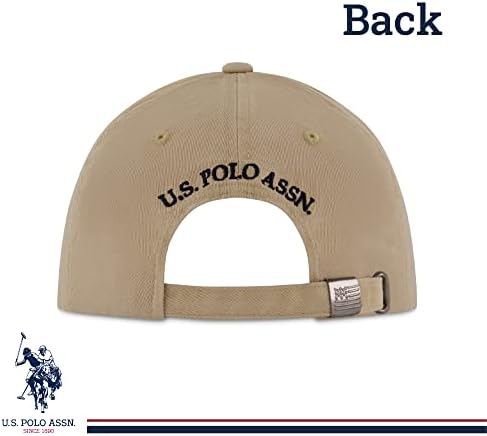 U. S. Polo Assn. Pălărie De Baseball Cu Logo Polo Pony, Bumbac, Șapcă Reglabilă