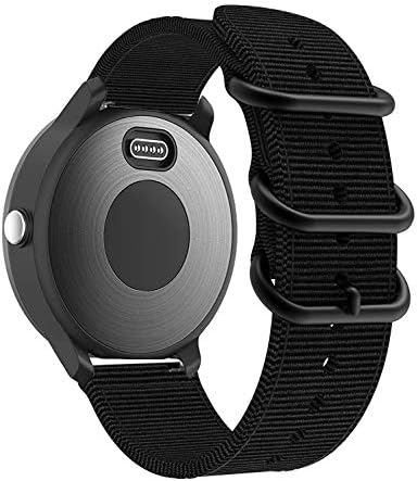 Bigtang pentru Garmin Vivoactive 3 Watch Band/Forerunner 645 Band, benzi de nylon țesute de 20 mm pentru Samsung Galaxy Watch