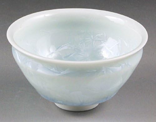 Kyo-Ware Shimizu Ware Pottery Kiln Gui Cup, 5 bucăți, cristale de flori, TOA 827