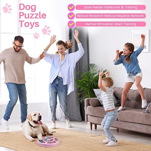 Jucării de puzzle pentru câini Avoar, jucării pentru îmbogățirea câinilor pentru câini mici mici de smart mici, jucării cu