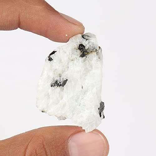 GEMHUB AAAA 89.45 carate certificat natural curcubeu Alb calcit piatră prețioasă cristal de vindecare