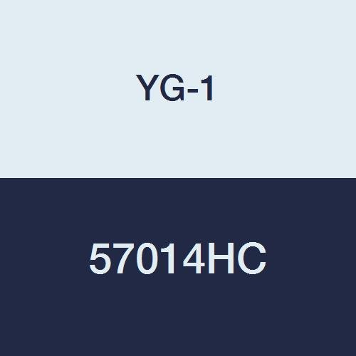 Yg-1 57014hc HSS End Mill, 2 FLAUT, miniatură, lungime lungă, nas cu bilă, dublu, finisaj TiCN, 3-1 / 8 Lungime, 1/8