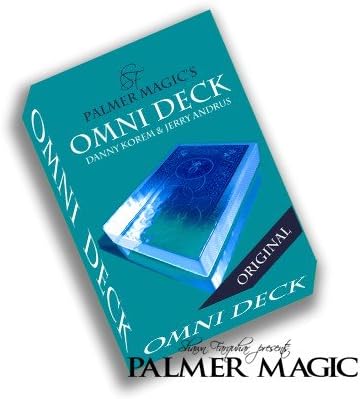 Milesmagic Magician’s Omni Deck Glass Gimmick | Bloc acrilic clar cristalin | Stage Magic | Magia străzii | Pentru trucuri