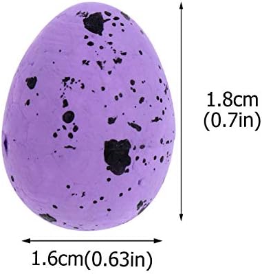 Ouă de Paște VICASKY 100 buc spumă Decorațiuni de Paște Accesorii DIY Craft Egg pentru Home Decor