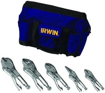 IRWIN Tools menghină-prindere Original blocare clește Kit sac Set, 5 piese