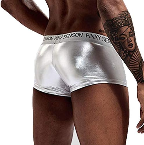 Lenjerie de corp pentru bărbați Din piele geantă mare pentru bărbați chiloți boxeri pentru bărbați chiloți chiloți Sexy pentru