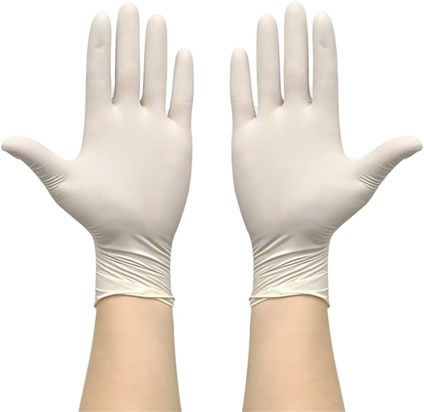 Mănuși de unică folosință mănuși de Latex fără pulbere pentru spălarea vaselor Grădinărit bucătărie uz casnic mănuși albe negre