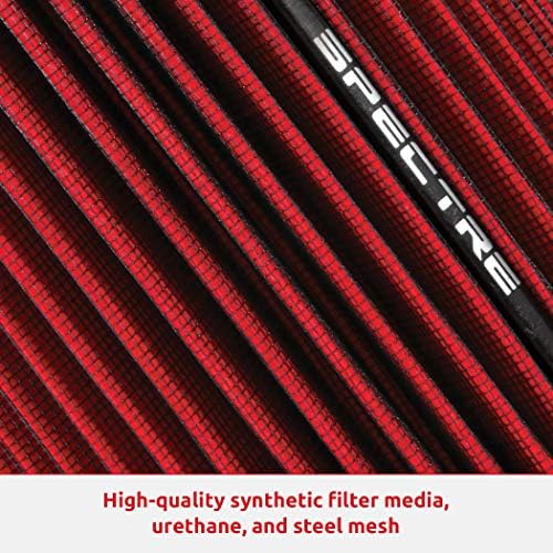 Spectre Performance filtru de aer Universal cu clemă: filtru lavabil: rotund Conic; 3 in/3,5 in/4 in flanșă ID; 5,5 in Înălțime;
