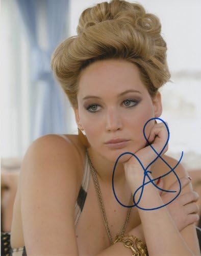 Jennifer Lawrence a semnat 8x10 fotografie