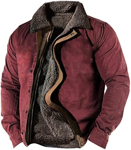 Jachete pentru bărbați Camuflaj casual sportive sportive cu mânecă lungă cu mânecă cu fermoar cu fermoar liber