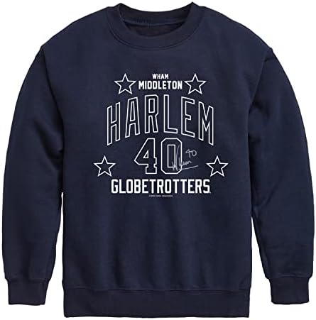 Îmbrăcăminte hibridă - Harlem Globetrotters - Wham Middleton - Pantoful și tineretul Crewneck Sweatshirt Fleece