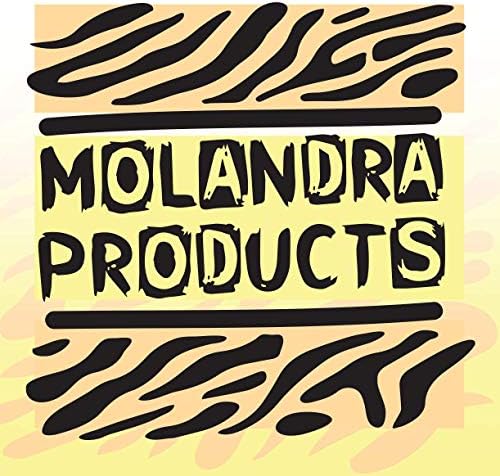 Produse Molandra Trifoly - 20oz Hashtag Sticlă de apă albă din oțel inoxidabil cu carabină, alb