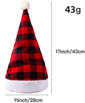 2buc Creative Crăciun Decor Crăciun pălării Adult Crăciun Petrecere pălărie recuzită pentru Acasă/perete/bucatarie / camera