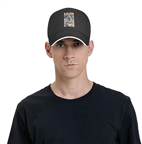 Adam Lambert Șapcă De Baseball Pălărie Clasică Tată Reglabilă Bumbac Respirabil Șepci Sport Noutate Pălării Cool Trucker Negru
