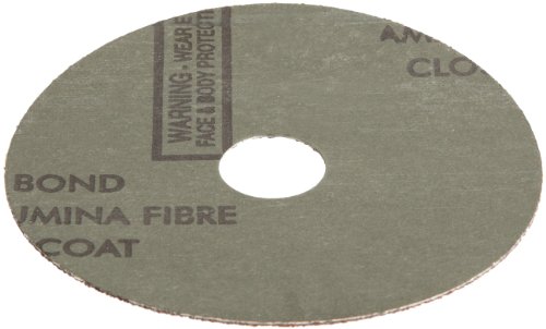 Merit din rășină Abrasivă Disc, sprijin de fibre, oxid de aluminiu ceramic, Arbor de 7/8 , diametru de 5, Grit 50