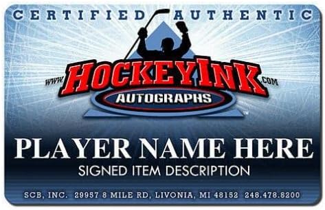 PETER FORSBERG a semnat pucul Quebec Nordiques cu pucuri NHL cu autograf Hof