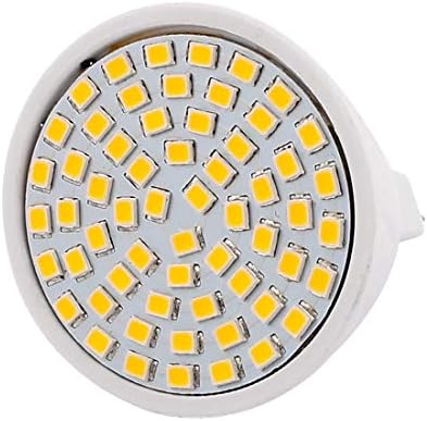 Nou Lon0167 MR16 SMD 2835 60 LED-uri din Plastic de economisire a energiei bec cu LED-uri alb cald AC 220V 6W (MR16 SMD 2835
