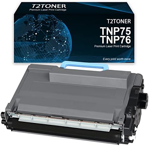 T2toner recondiționat TNP75 TNP-75 TNP76 TNP-76 înlocuirea cartușului de Toner negru pentru imprimanta Konica Minolta Bizhub 4000i 5000i. 1 buc