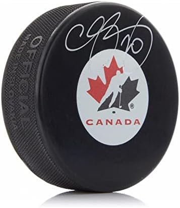 Chris Pronger Echipa Canada autografe Olimpice hochei Puck-autografe NHL pucks