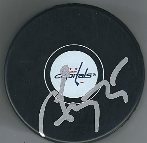 Autograf SERGEI GONCHAR Washington Capitals Hockey Puck-autografe NHL pucks
