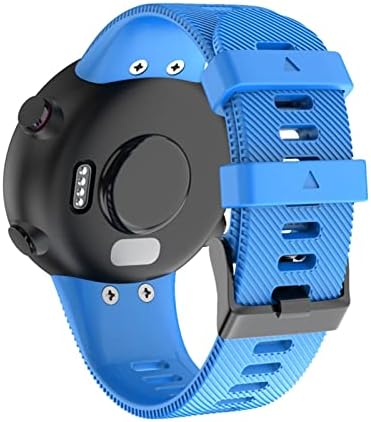 DZHTUS 18mm 20mm silicon moale bandă de ceas inteligent pentru Garmin Forerunner 45 Ceas Sport curea de mână pentru Garmin