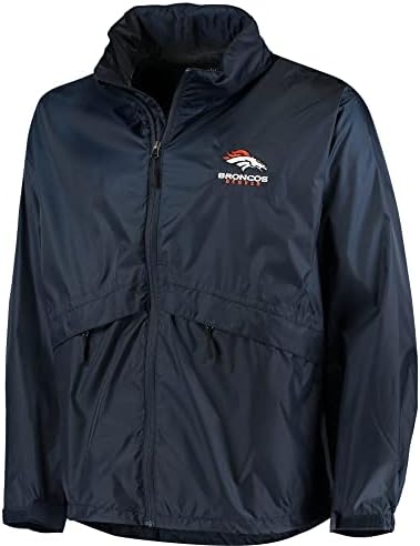 Dunbrooke bărbați Navy New England Patriots sportiv impermeabil Packable Full-Zip jacheta