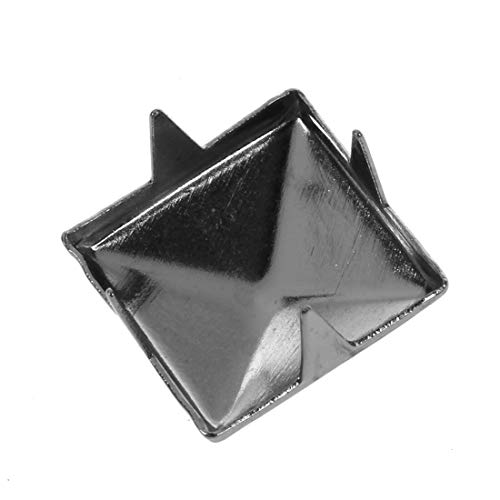 Trimming Shop Shop Pyramid În formă de Piramidă cu unghii cu unghii Piață din piele metalică Square Nits for Leathercraft,