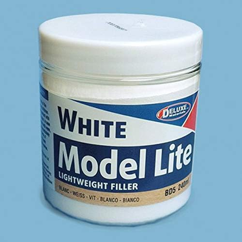Model de materiale de lux Lite Balsa umplutură, alb: 240cc, DLMBD5