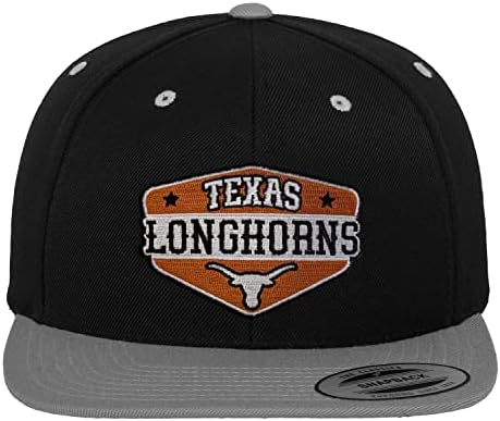 Universitatea din Texas licențiat oficial Texas Longhorns Patch Premium Snapback Cap