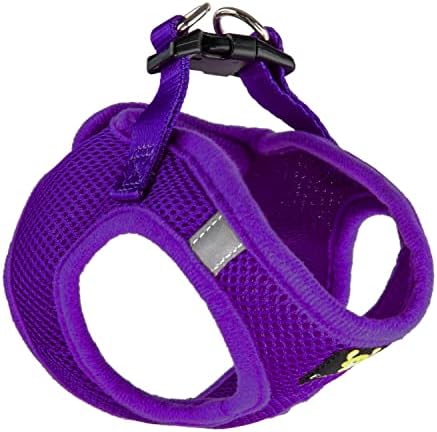 Ecobark step-in Dog harness Vest-reflectorizant moale Ultra căptușit Mesh Dog Hamuri pentru XXS, XS, câini mici și mijlocii