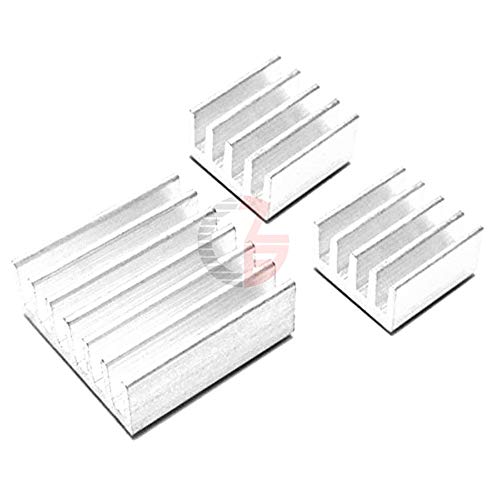 10Sets 3pcs/Set One Set Aluminum Heatsink Adeziv Set pentru răcire pentru zmeură PI