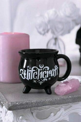 Killstar Witchcraft Cauldron Spells Gothic Punk Witch Coffee Tea Mug KSRA002035