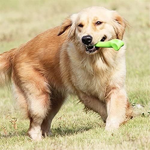 Fegoclt sigur durabil de curățare a dinților câine interactiv interactiv mic mediu mare câine mestecat jucării verzi gigant