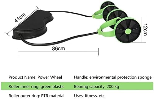 JKYYDS AB Wheel Roller elasticitate elastică rezistență musculară abdominală trageți coarda instrument antrenor muscular Abdominal
