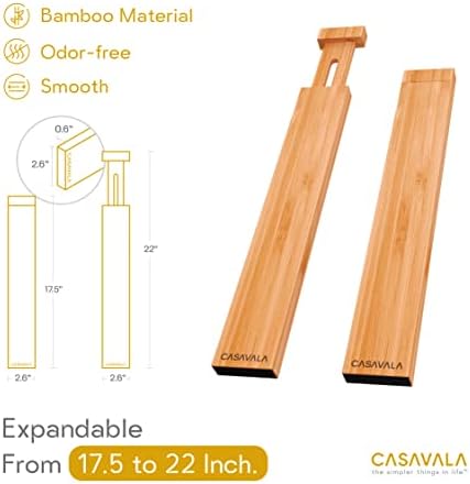 Casavala Bamboo Drawr Dvider