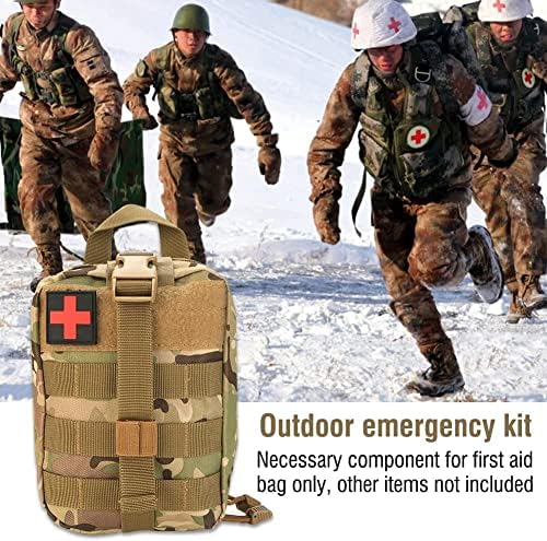 Zulow Travel Travel Climbing Kit de salvare, s -a stocat pentru prim ajutor Rucsac EMT EMT Primul Responder Medical Bug Out