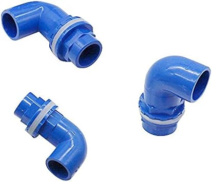 Spray de apă 20/25 / 32mm port de legătură cu cotul de PVC Albastru 90 de milioane de tuburi din PVC cuplaje cu efect de seră