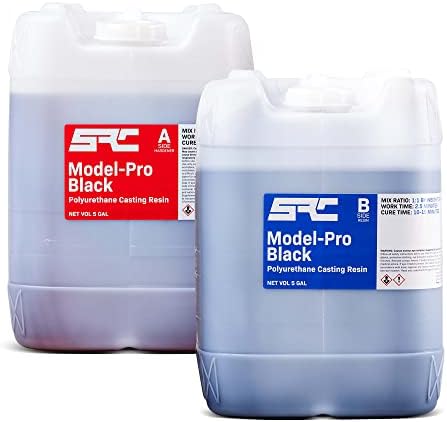 Rășină de specialitate și model chimic-Pro-Pro Black | Kit de rășină epoxidică în 2 părți | Rășină de turnare poliuretanică