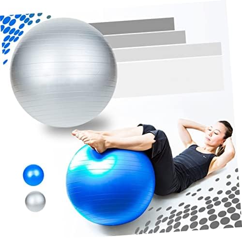 Inoobup Exerciții Gonflabile Fitness Bilă Elvețiană Yoga Bilă Gonflabilă Yoga Ball Balk Ball Pilates Ball Gym Ball Fitness