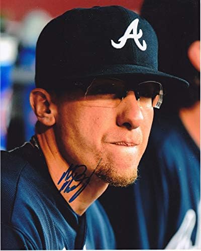 Matt Marksberry Atlanta Braves Acțiune semnată 8x10 - Fotografii MLB autografate