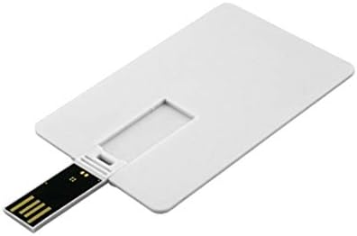 100 pachet Business Credit alb / negru Card 2.0-unități Flash USB