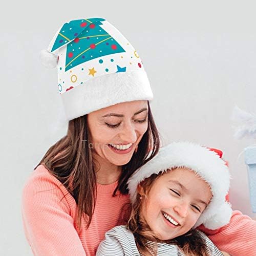 Pălărie de Crăciun Moș Crăciun, Decor de Crăciun fericit Pălărie de Vacanță de Crăciun pentru adulți, pălării de Crăciun Unisex