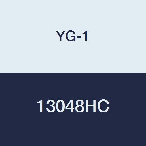 Yg-1 13048hc HSS End Mill, 4 flaut, dublu, tăiere centrală, finisaj TiCN, lungime obișnuită, 3-3/8 Lungime, 17/64