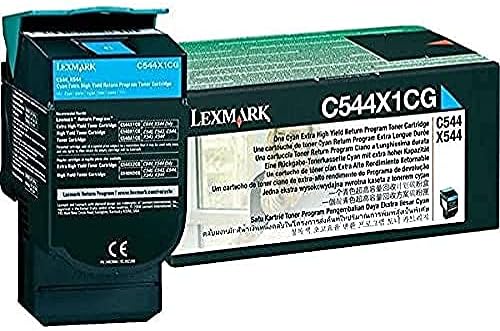 Lexmark C544x1yg C544 C546 X544 X546 X548 cartuș de Toner în ambalaje de vânzare cu amănuntul